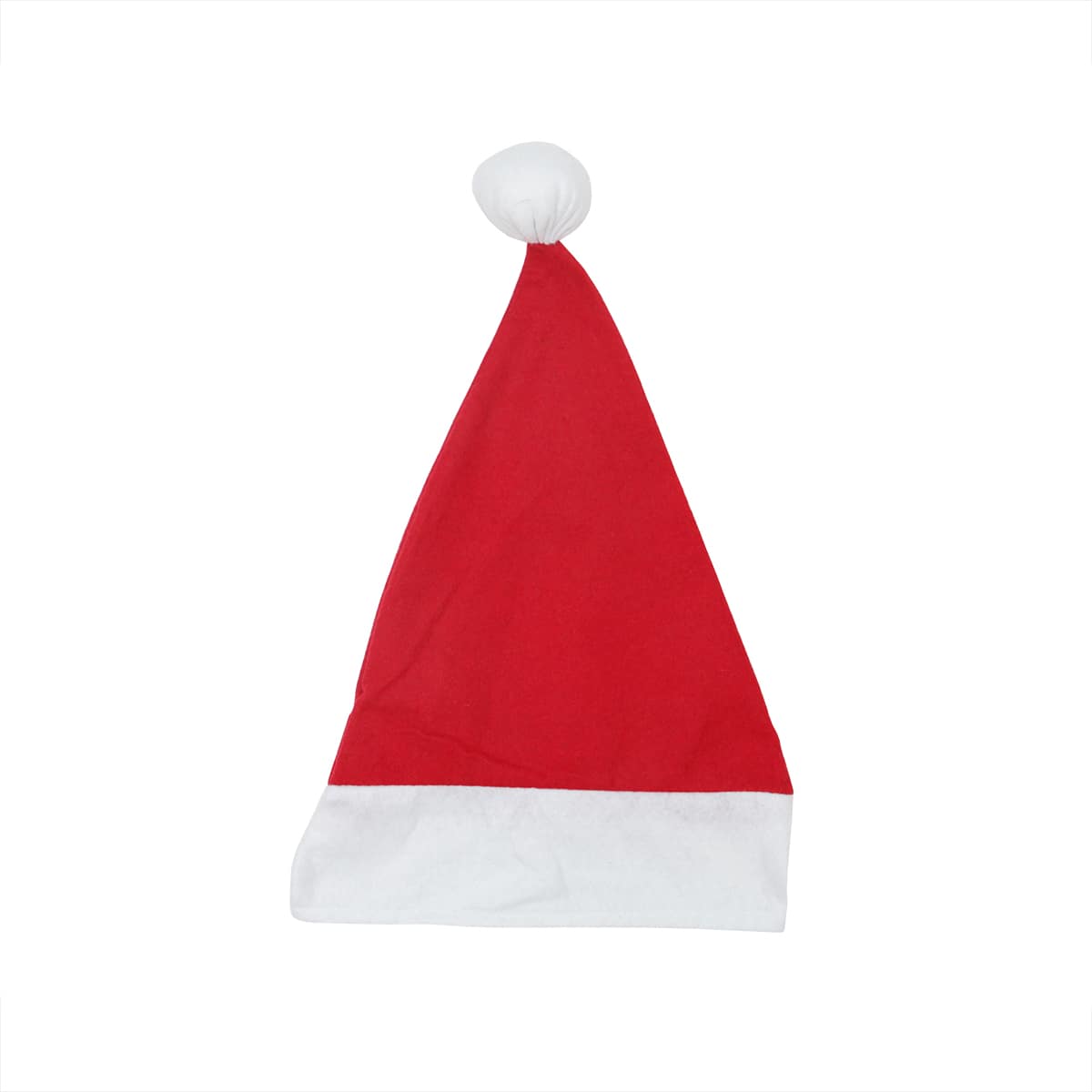 Northlight - 18" and White Unisex Adult Christmas Santa Hat Costume Accessory - Large - Red