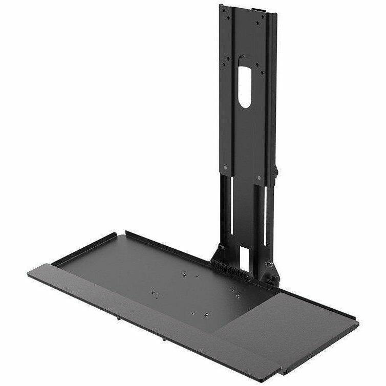 Alt View 3. Monoprice - Monoprice Workstream Wall Mount for Workstation, Keyboard, Monitor, Computer, Mouse, Display Screen - Height Adjustable - Unknown.