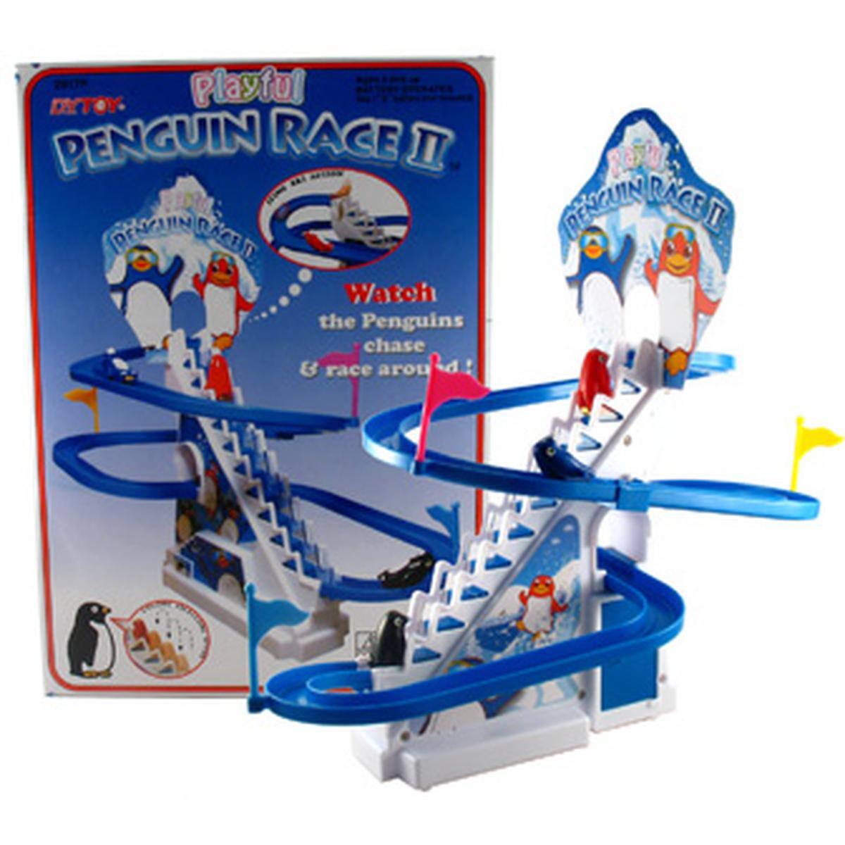 Playful  
PENGUIN RACE II  
Watch the Penguins chase & race around!