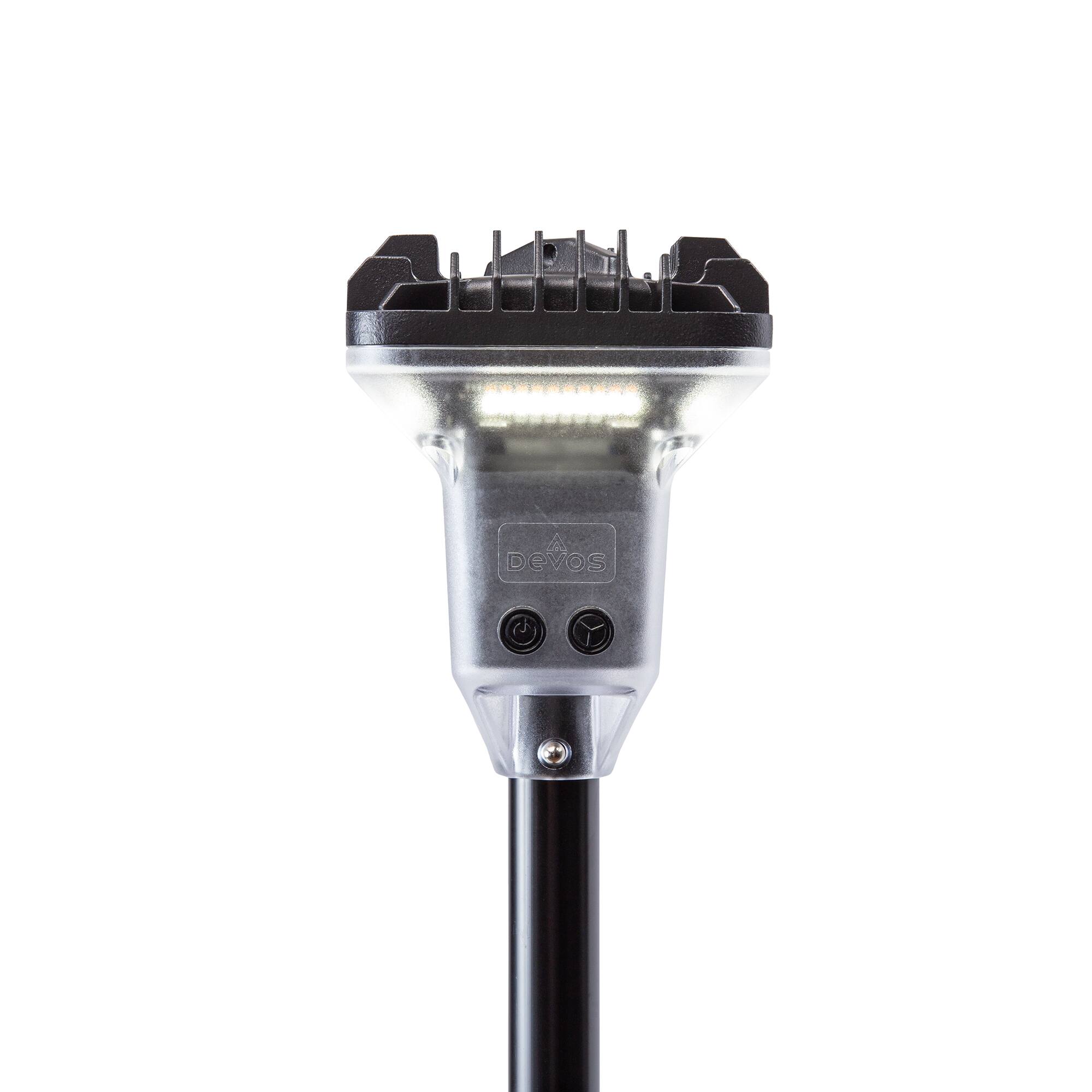 Angle. Devos Outdoor - LightRanger 2000 Rechargeable 2000 Lumen Adjustable Overhead Light.