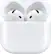 Angle. Apple - Apple AirPods 4 Wireless Earbuds with USB-C Charging Case, MightySkins Code - MXP63LL/A.