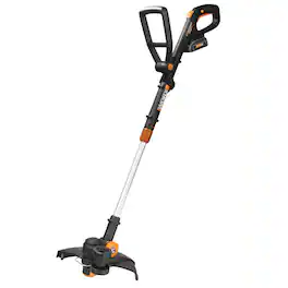 WORX - 20V 12" Cordless Straight Shaft Grass Trimmer (1 x 2.0 Ah Battery and 1 x Charger) - Black