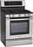 Angle. LG - 5.4 Cu. Ft. Freestanding Gas True Convection Range with EasyClean and SmoothTouch Controls - Stainless Steel.