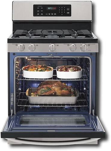 Best Buy Lg 30 Self Cleaning Freestanding Gas Range Stainless Steel Lrg3093st 8331