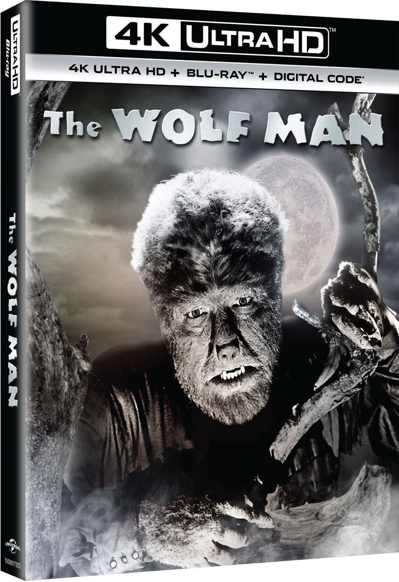 Angle. The Wolf Man   - 4K Blu-Ray.