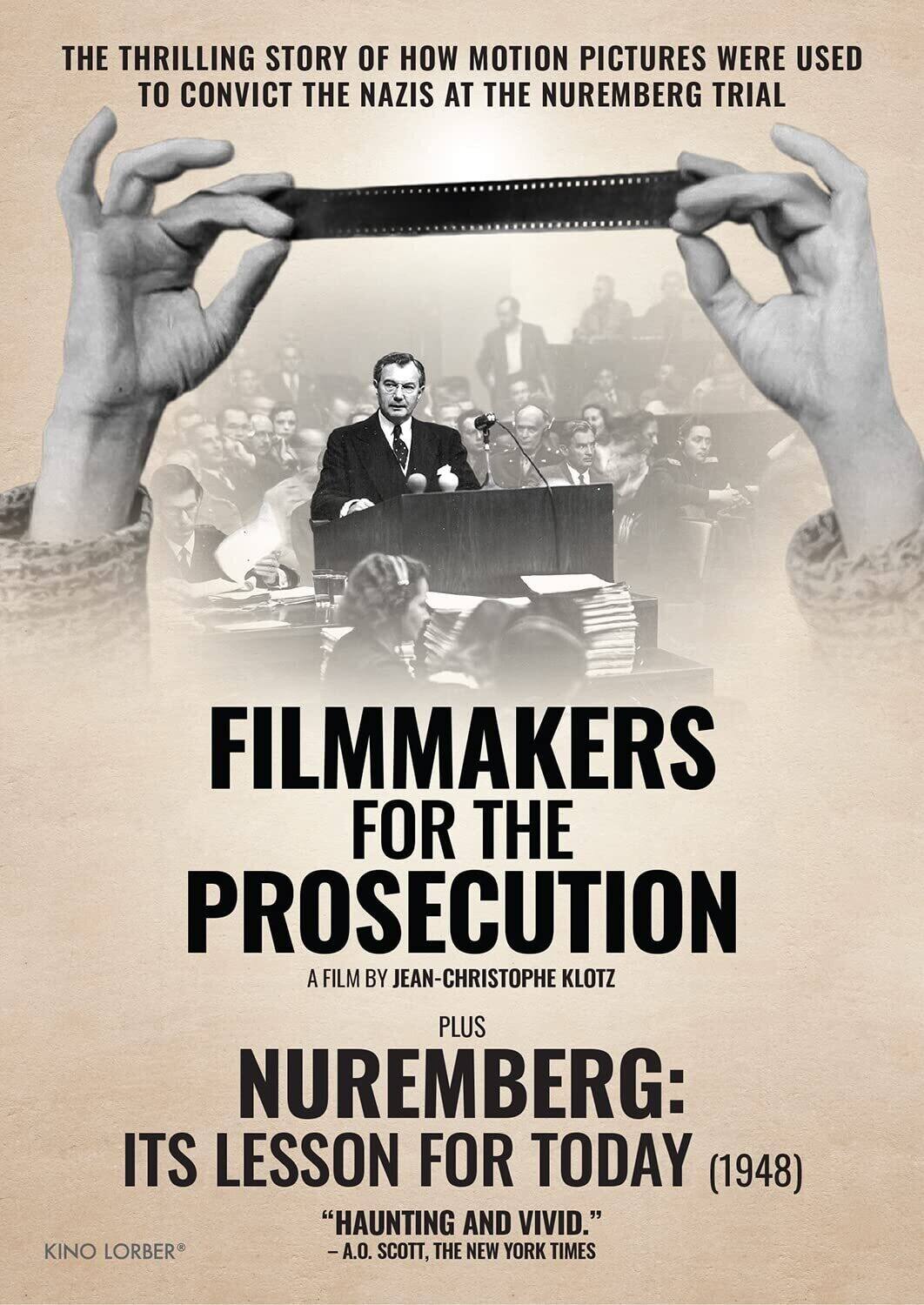 Front. Filmmakers for the Prosecution / Nuremberg: Its Lesson for Today   - DVD.