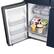 Alt View 23. Samsung - BESPOKE 23 cu. ft. 4-Door Flex French Door Counter Depth Smart Refrigerator with Customizable Panel Colors - Navy Glass.