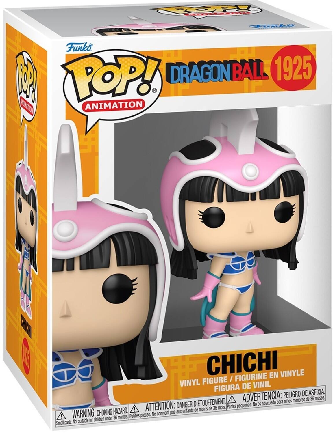 TOP F Fale W Funko 1 POP! DRAGON BALL 1925 H ACUTION ANIMATION BRCAR CHICHI EN VINYLE FIGURE / FIGURINE VINYL DE VINIL FIGURA ASFIXIA ADVERTENCIA: PELIGRO DE menores de 36 meses. D'TOUFFEMENT. adecuado para nios DANGER pequeas. No es HAZARD. ATTENTION: aux enfants de moins de 36 mois. Partes WARNING: CHOKING Petites pieces. Ne convient pas for children under 36 months Small parts. Not suitable