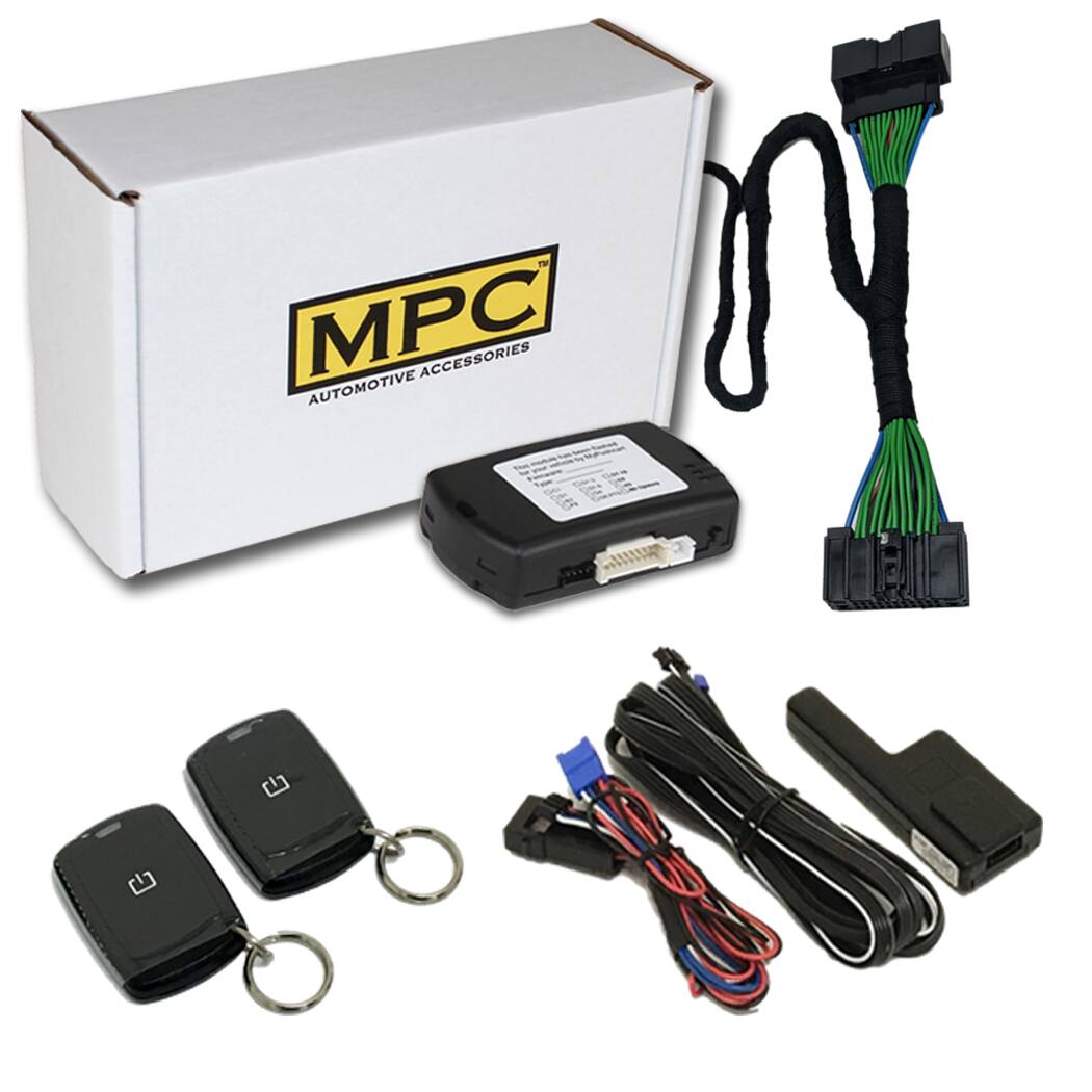 MPC - 1-Button Activated Remote Start For 2015-2020 Ford Edge Plug-n-Play - Black