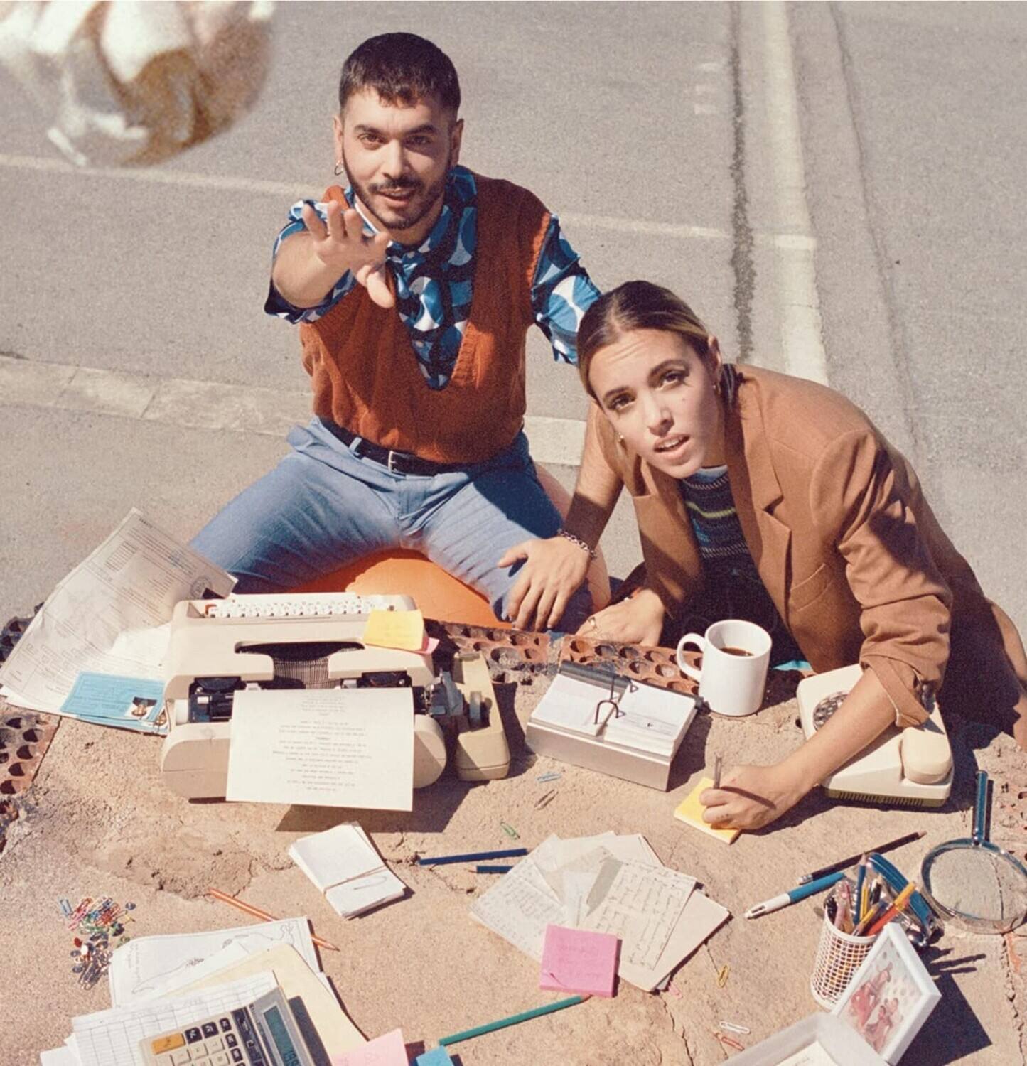 Front. Ginesta - L'Eva I La Jana - White Vinyl   - 7-INCH SINGLE.