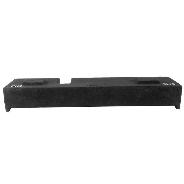Alt View 5. NVX - 2009-2018 Ford F-150 Extended Cab - Custom-Fit Empty Dual 12" Sealed Subwoofer Enclosure - Black.