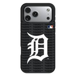 Keyscaper - MLB - Detroit Tigers Personalized Bump Case with 8.2ft Drop Protection - 15 Plus - Multicolor