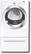 Front Standard. Frigidaire - Affinity 7.0 Cu. Ft. 9-Cycle Electric Dryer - White.
