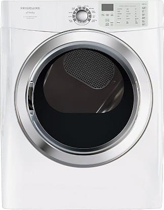 Front Standard. Frigidaire - Affinity 7.0 Cu. Ft. 10-Cycle Electric Dryer - White.
