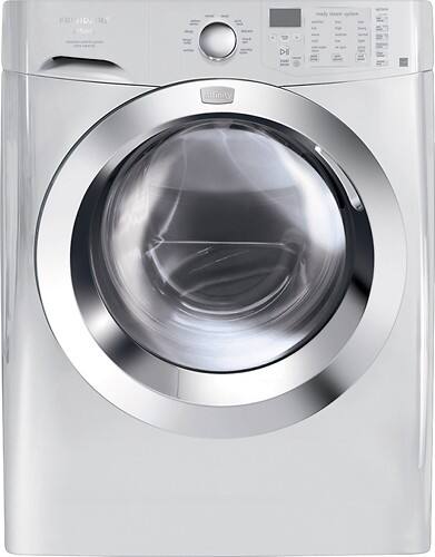 Front Standard. Frigidaire - Affinity 3.8 Cu. Ft. 13-Cycle Ultra Capacity Washer - Classic Silver.