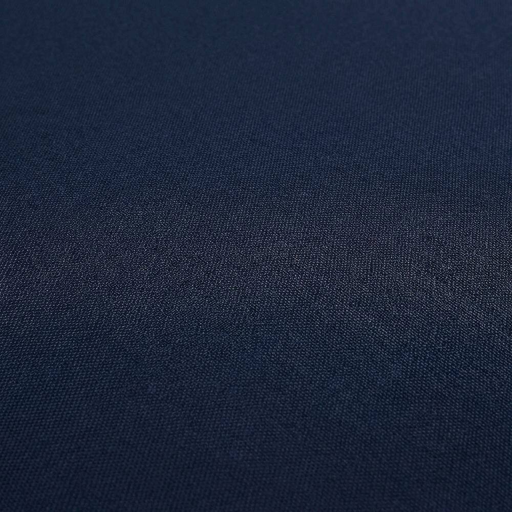 Alt View 1. Outdoor Escape - Stylish Outdoor Ottoman with Durable Fabric and Comfortable Design - Blue.