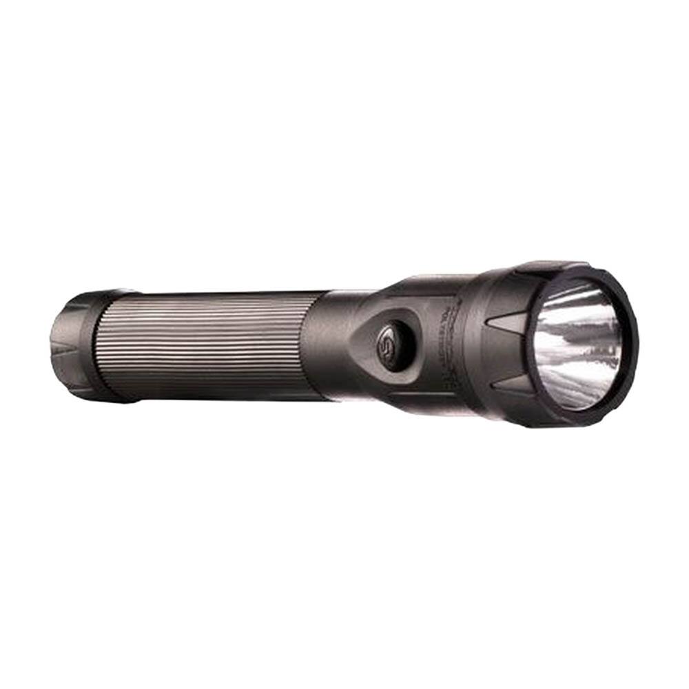 Front. Streamlight - Streamlight 76111 PolyStinger LED 485-Lumen Rechargeable Flashlight With 120-Volt AC Smart Charger, Black.