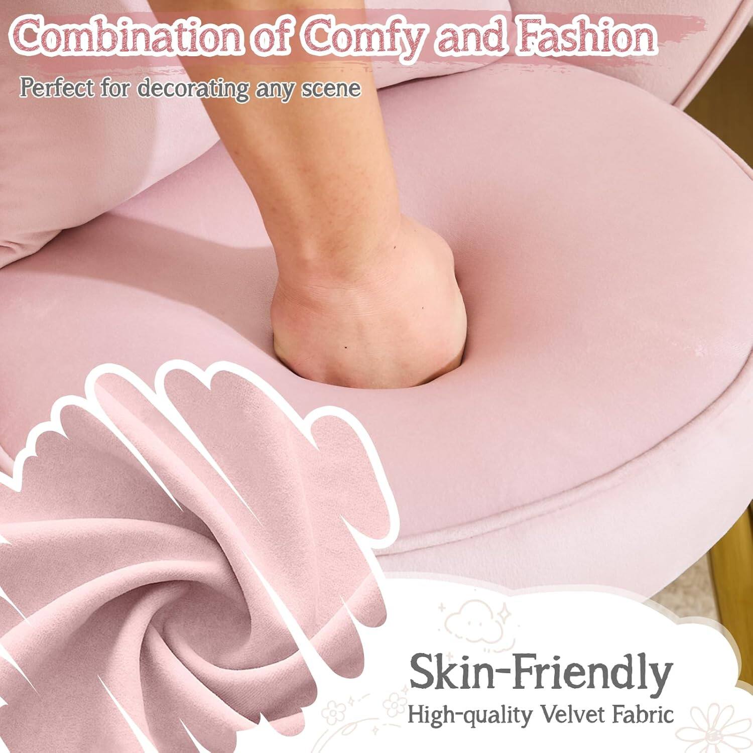 Combination of Comfy and Fashion  
Perfect for decorating any scene  

Skin-Friendly  
High-quality Velvet Fabric