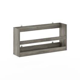 Furinno - Hermite Multipurpose Wall Mounting Storage Shelf - French Oak