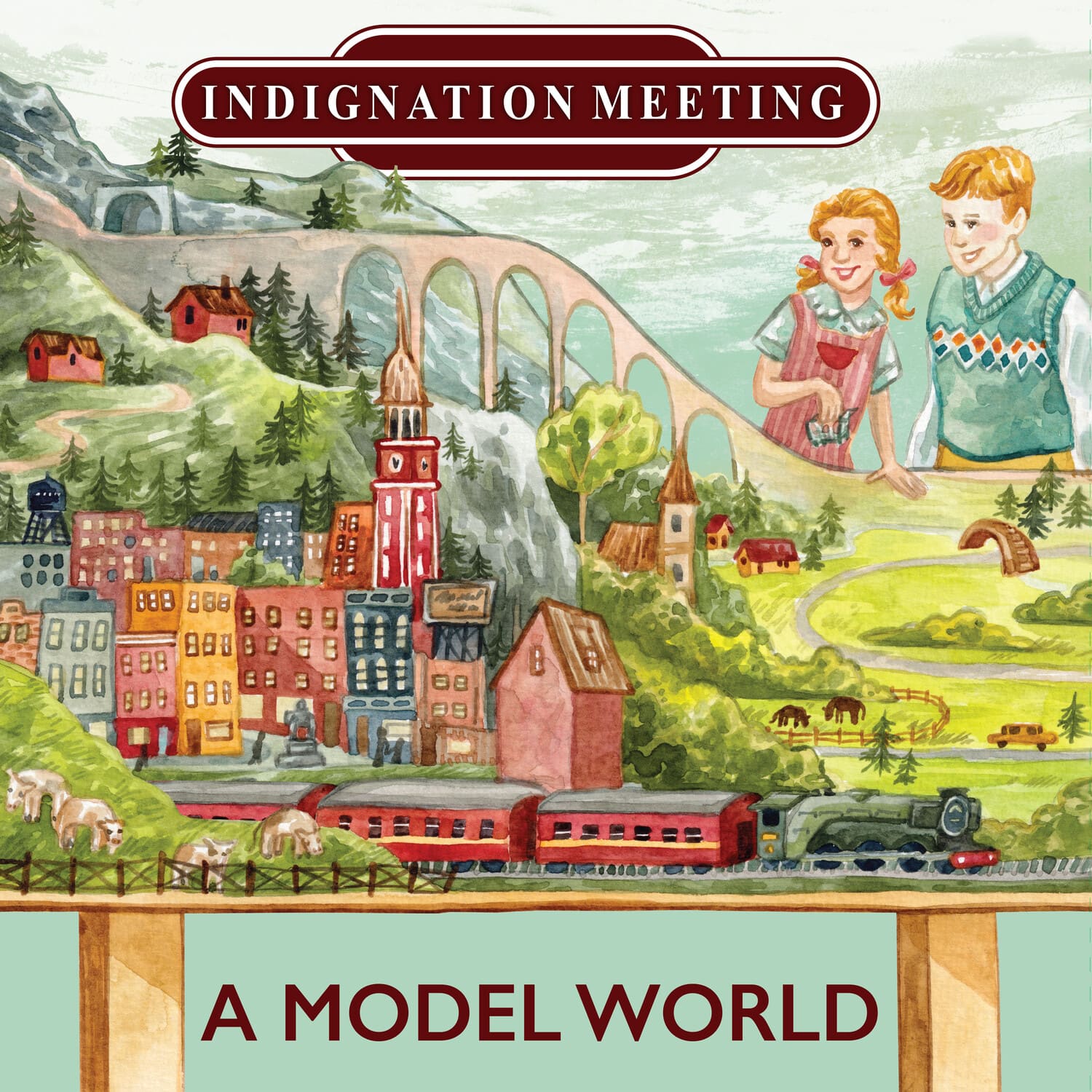 Indignation Meeting - A Model World  - COMPACT DISCS