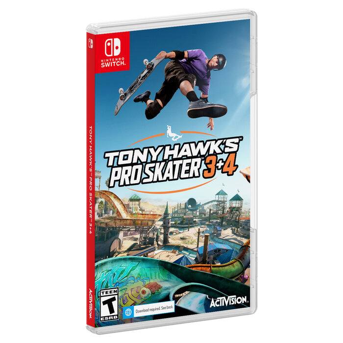 **Nintendo Switch**

**Tony Hawk's Pro Skater 3 + 4**

**Activision**

**ESRB Rating: Teen**

**Download required. See back.**

**Tony Hawk's Pro Skater 3 + 4**