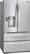 Angle Standard. LG - 27.5 Cu. Ft. French Door Refrigerator with Thru-the-Door Ice and Water - Stainless-Steel.
