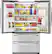 Alt View Standard 1. LG - 27.5 Cu. Ft. French Door Refrigerator with Thru-the-Door Ice and Water - Stainless-Steel.