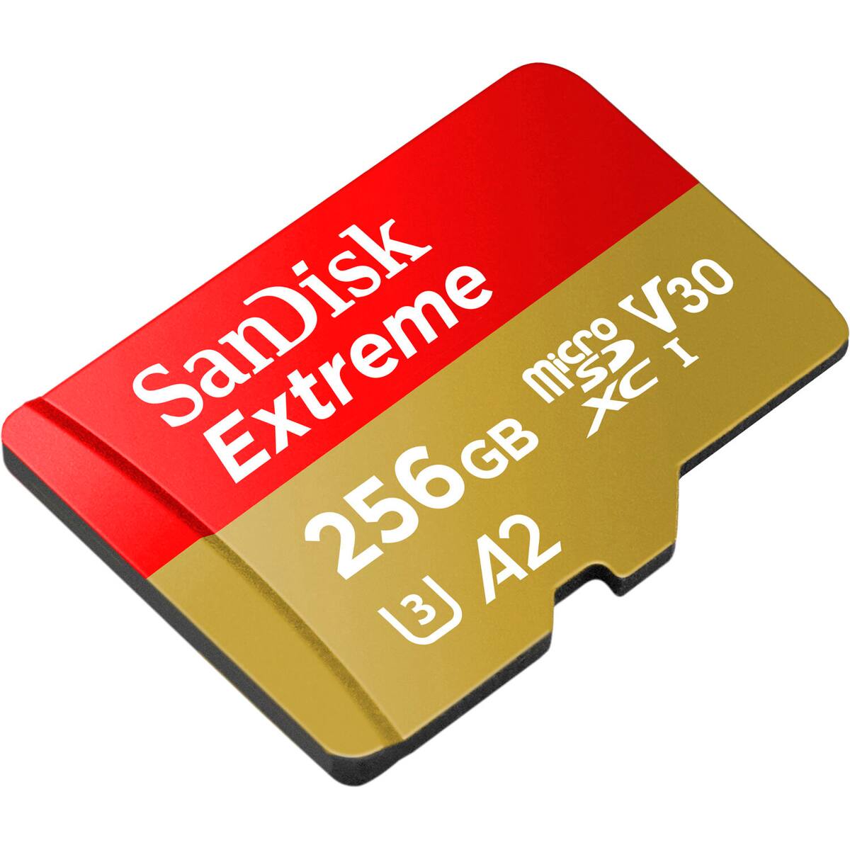 SanDisk Extreme  
256GB  
MicroSDXC I  
V30  
A2