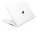 Alt View 3. HP - HP 14" HD Touchscreen Notebook Intel N150 4GB RAM 128GB SSD + Wireless Mouse + Microsoft 365 - Snowflake White.