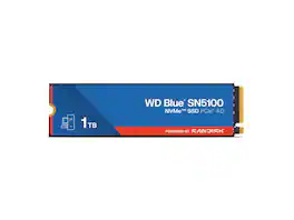 SanDisk - WD Blue SN5100 M.2 2280 1TB PCI-Express 4.0 x4 3D NAND Internal Solid State Drive (SSD) - WDS100T5B0E-00CPE0