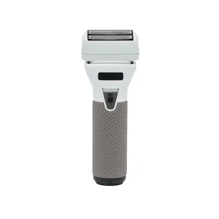 Front. BaBylissPRO - FXONE FrostByte Limited Edition Double-Foil Shaver with Interchangeable Battery FX79FSTW.
