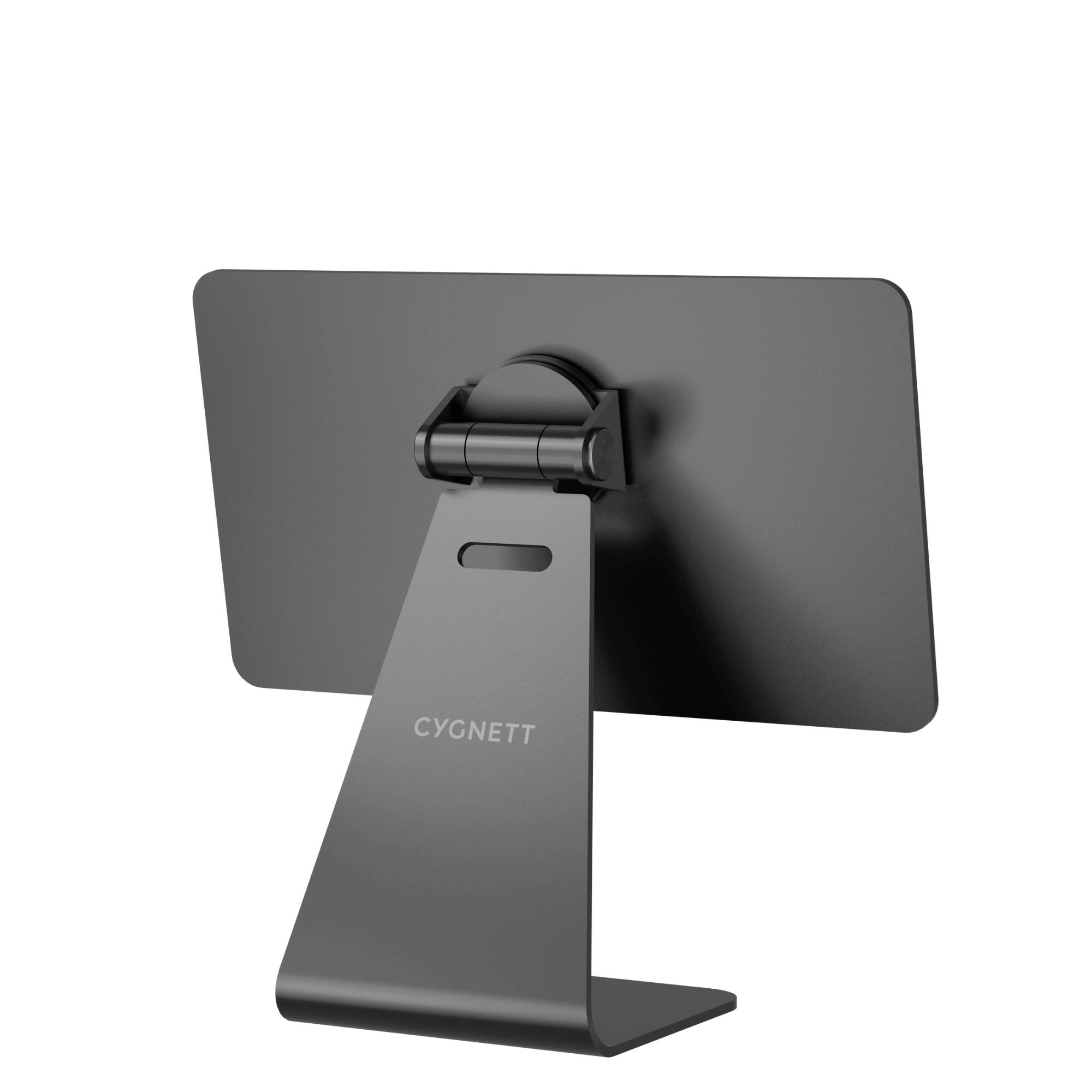 Back. Cygnett - MagStand for iPad 10.9/11" with Soft Silicon Face for iPad Attachment - Grey.
