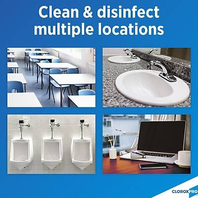 Clean & disinfect multiple locations

CLOROXPRO