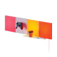 Nanoleaf - Blocks Combo Smarter Kit - Smart LED Wall Light Panels - Multicolor - Front_Zoom