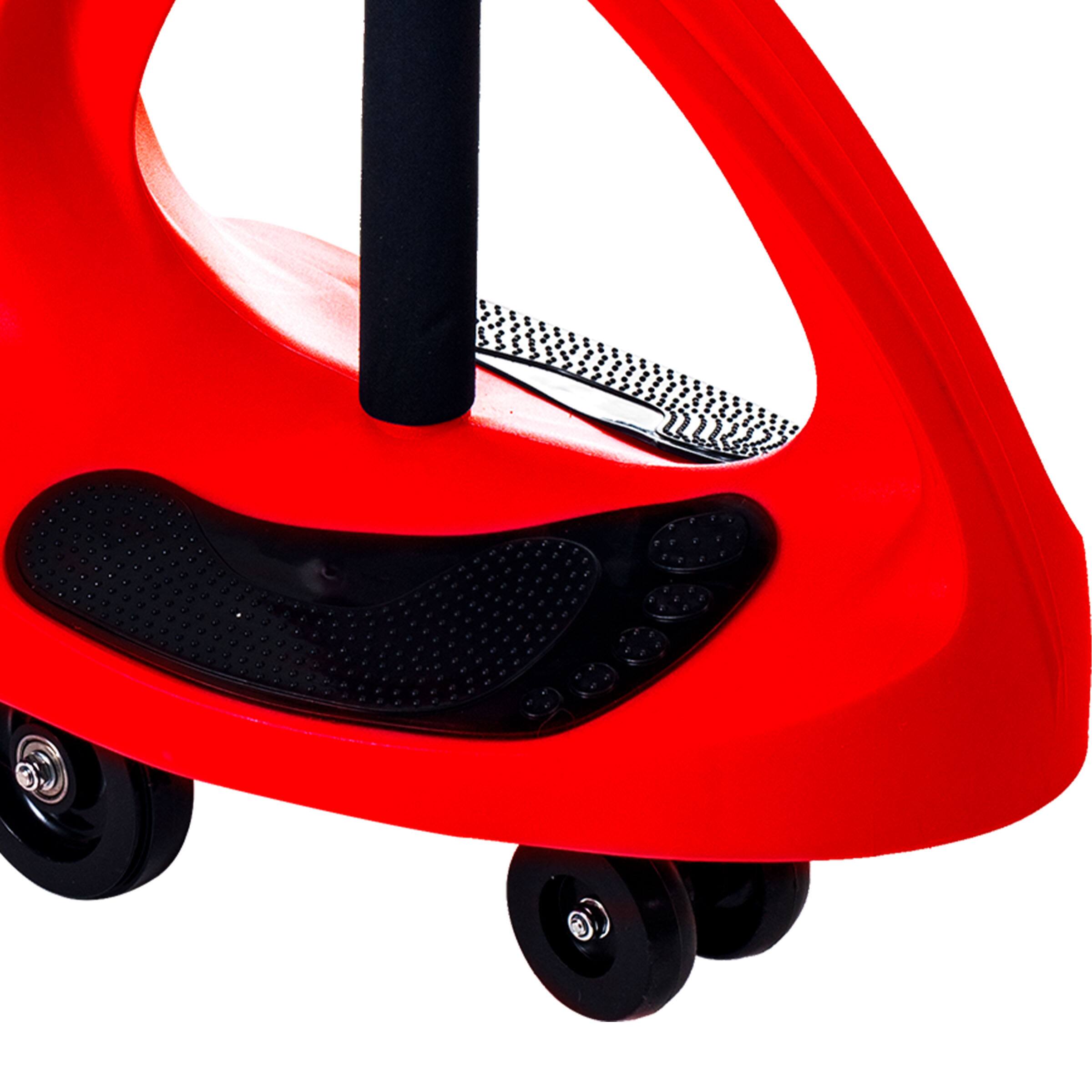 Angle. Lil Rider - Wiggle Car for Ages 3 and Up - Twist, Wiggle, and Go (Red).