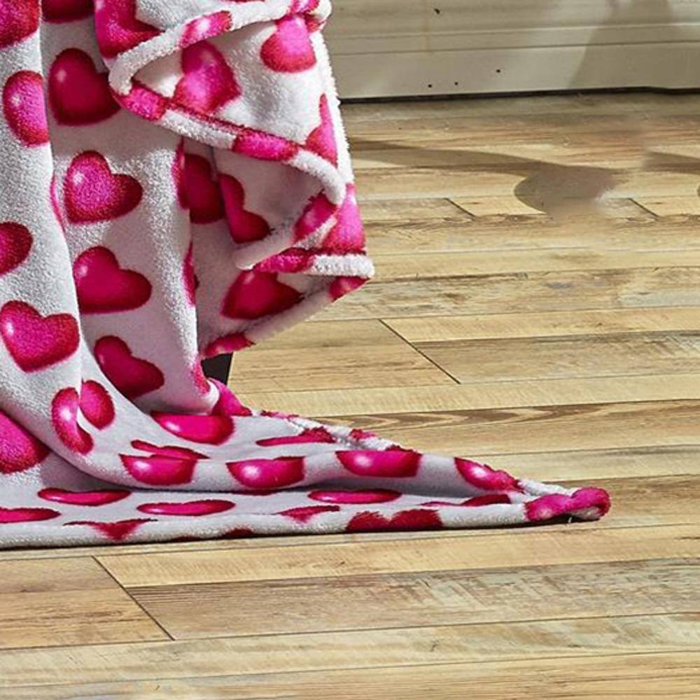 Alt View 1. Noble House - Plazatex Juliette Micro plush Decorative All Season Multi Color 50" X 60" Throw Blanket - Multi.