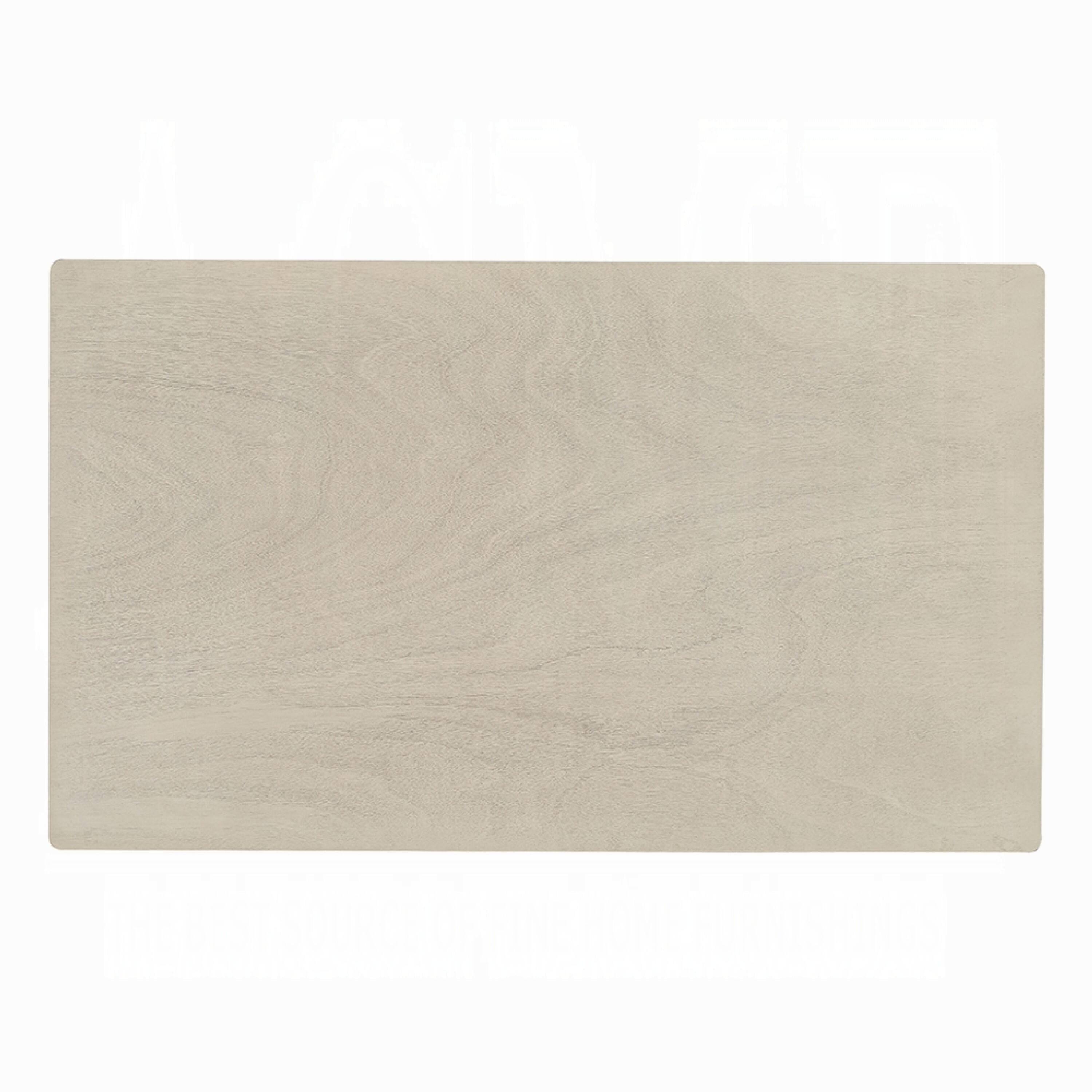 Alt View 3. Manhattan Lane - Feri Dining Table, 59 Inch, Rectangular Top, Antique Bone White Finish - Bone White.