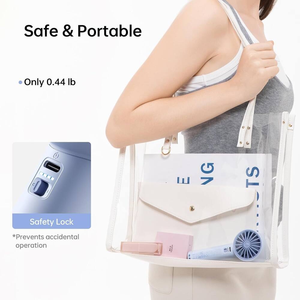 Safe & Portable  
Only 0.44 lb  

NG TS  
Safety Lock  
*Prevents accidental operation