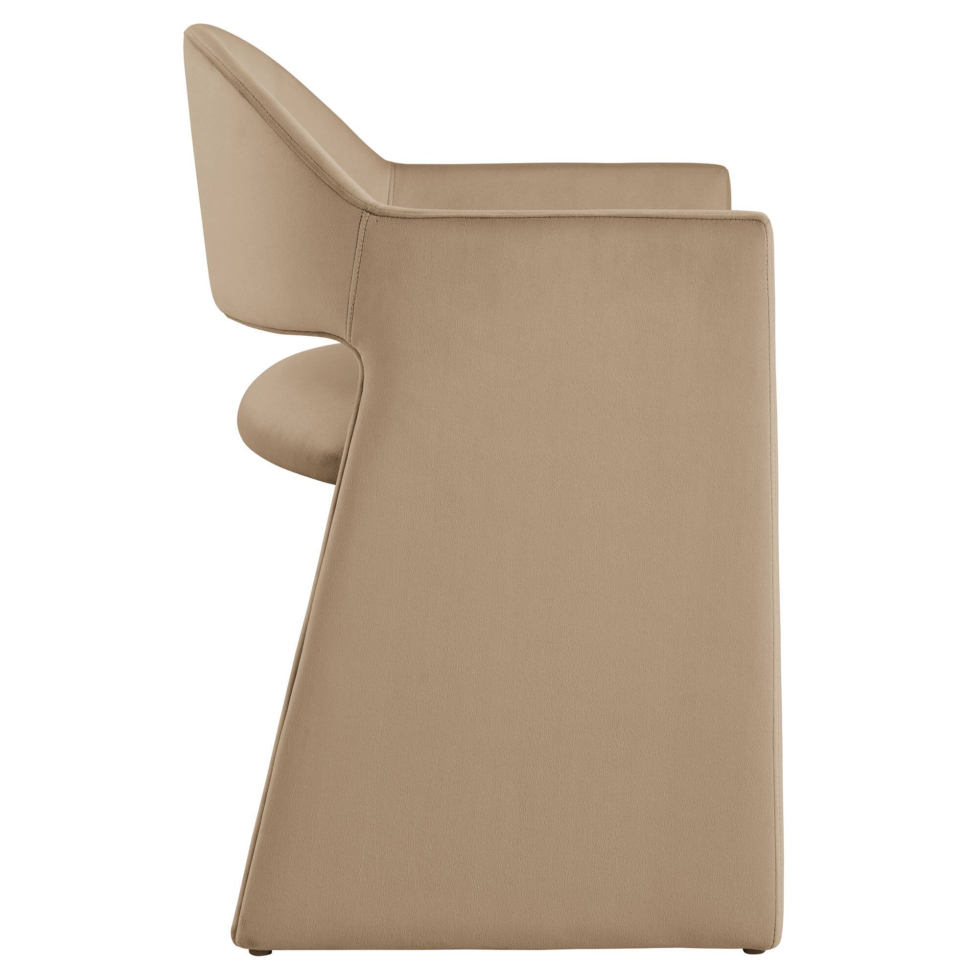 Alt View 2. Modway - Talia Dining Armchair - Taupe.