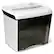 Left. Aurora - Aurora AU1285MD Compact Desktop High Security 12-Sheet Micro-Cut Paper Shredder / CD/Credit Card/Junk Mail Shredder - White/Black.