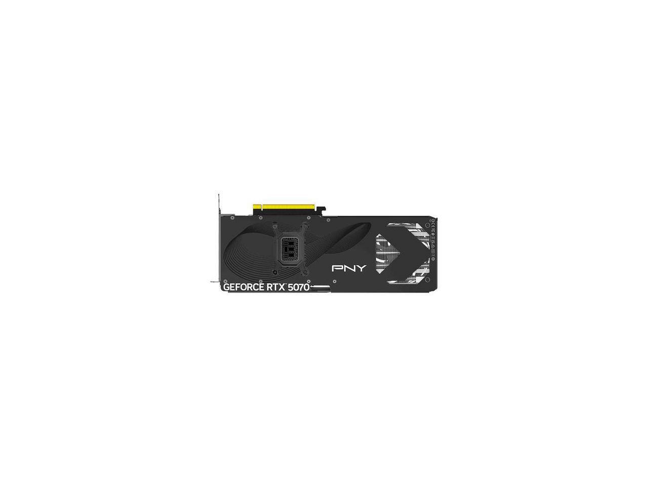 PNY NVIDIA GeForce RTX 5070 Graphic Card 12 GB GDDR7 Full height