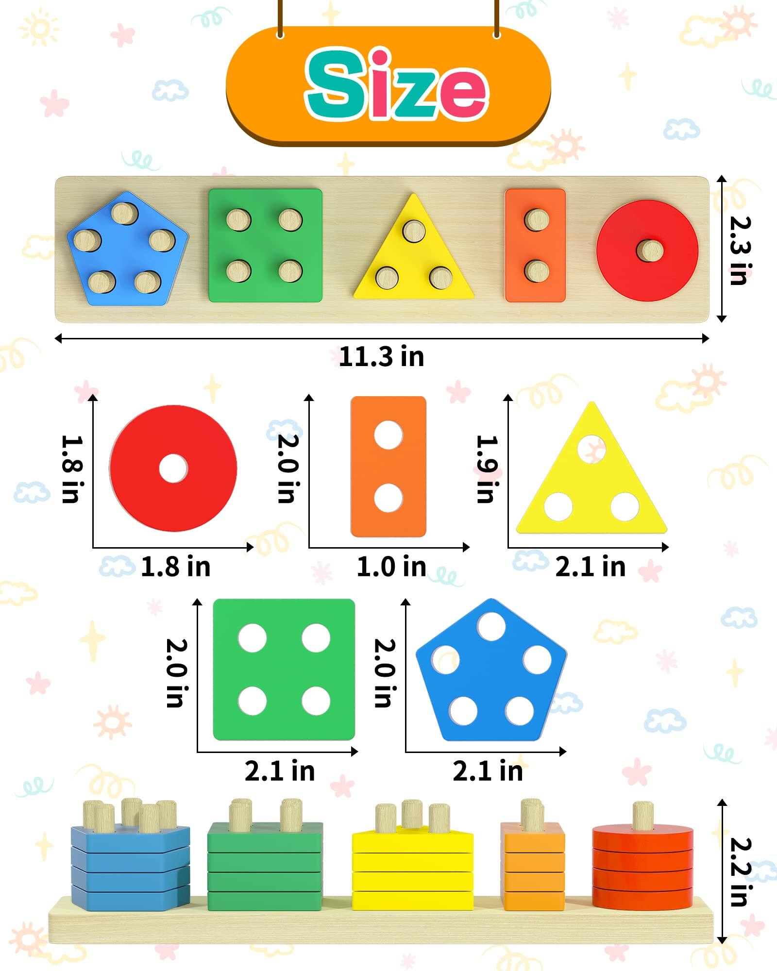 Sure, here is the corrected and grouped text from the image:

- Size
- 11.3 in
- 2.3 in
- 1.8 in
- 2.0 in
- 1.9 in
- 1.8 in
- 1.0 in
- 2.1 in
- 2.0 in
- 2.0 in
- 2.1 in
- 2.1 in
- 2.2 in