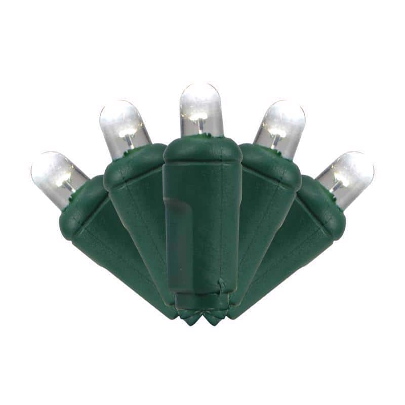 Celebrations - Platinum LED Mini Pure 50 ct String Christmas Lights 25 ft - White price history on PriceWatchPro