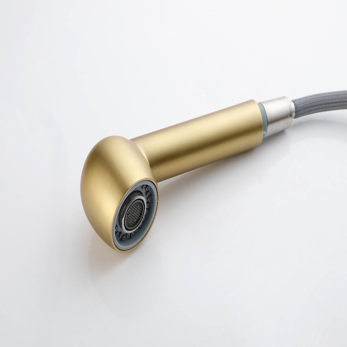 Alt View 9. Ropilly - Ropilly Single Handle Pull Out Kitchen Faucet, Spot Resistant Gold Stainless Steel Sink Faucet with Dual Spray - Gold.