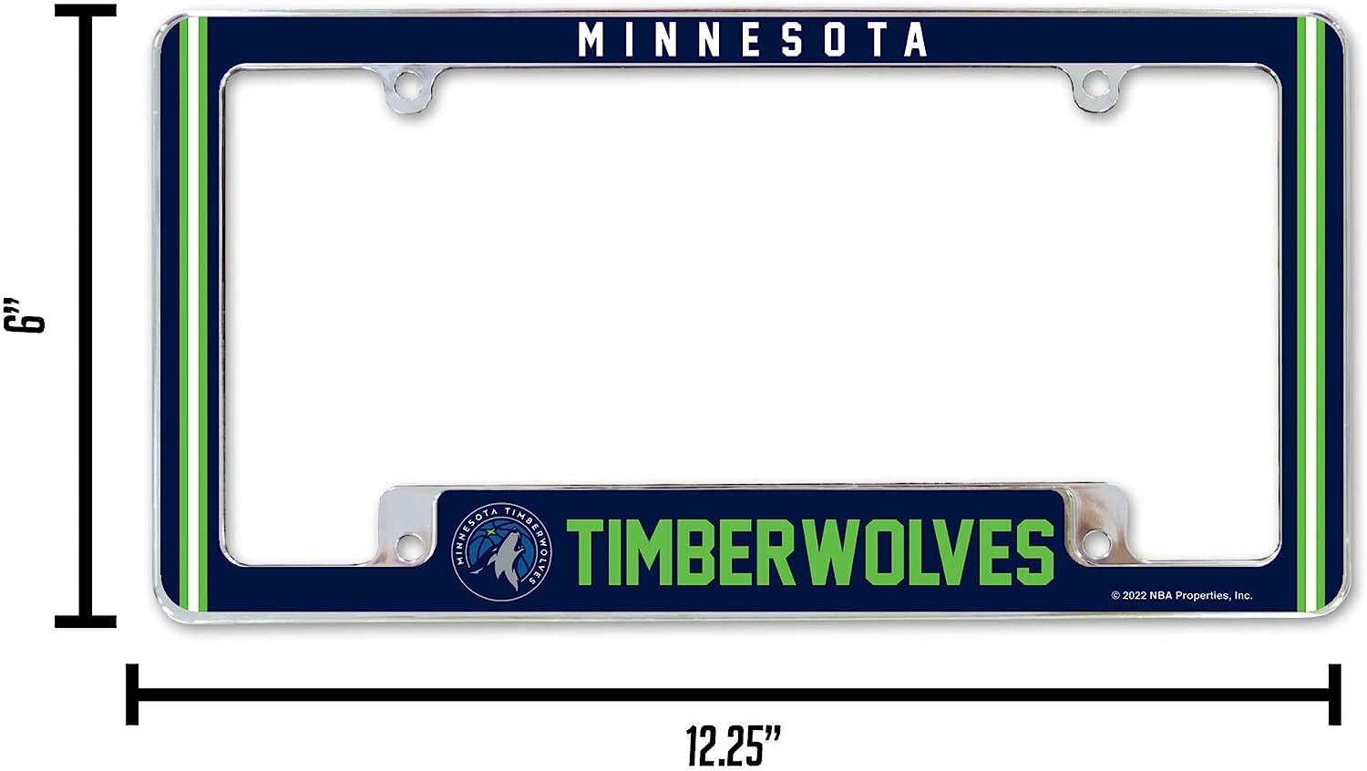 MINNESOTA  
TIMBERWOLVES  

© 2022 NBA Properties, Inc.  

12.25"