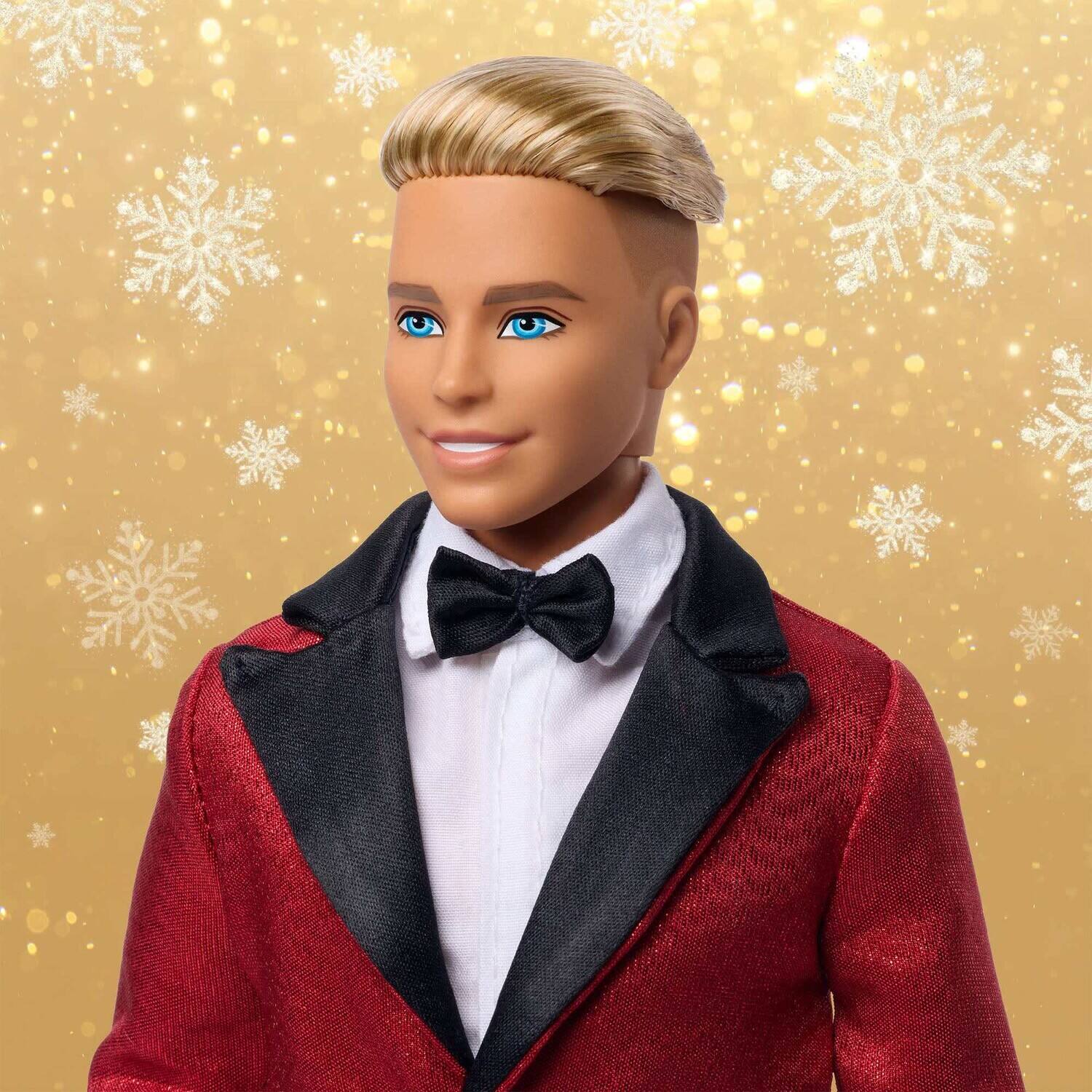 Alt View 3. Mattel - Barbie Signature 2026 Holiday Ken, Blonde   - COLLECTIBLES - Multicolor.