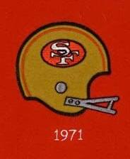 Alt View 2. Winning Streak Sports - San Francisco SF Football 49ers LARGE 22x14 Wall Hanging Banner featuring logos from 1960,1971,1996,2009 - Multi.