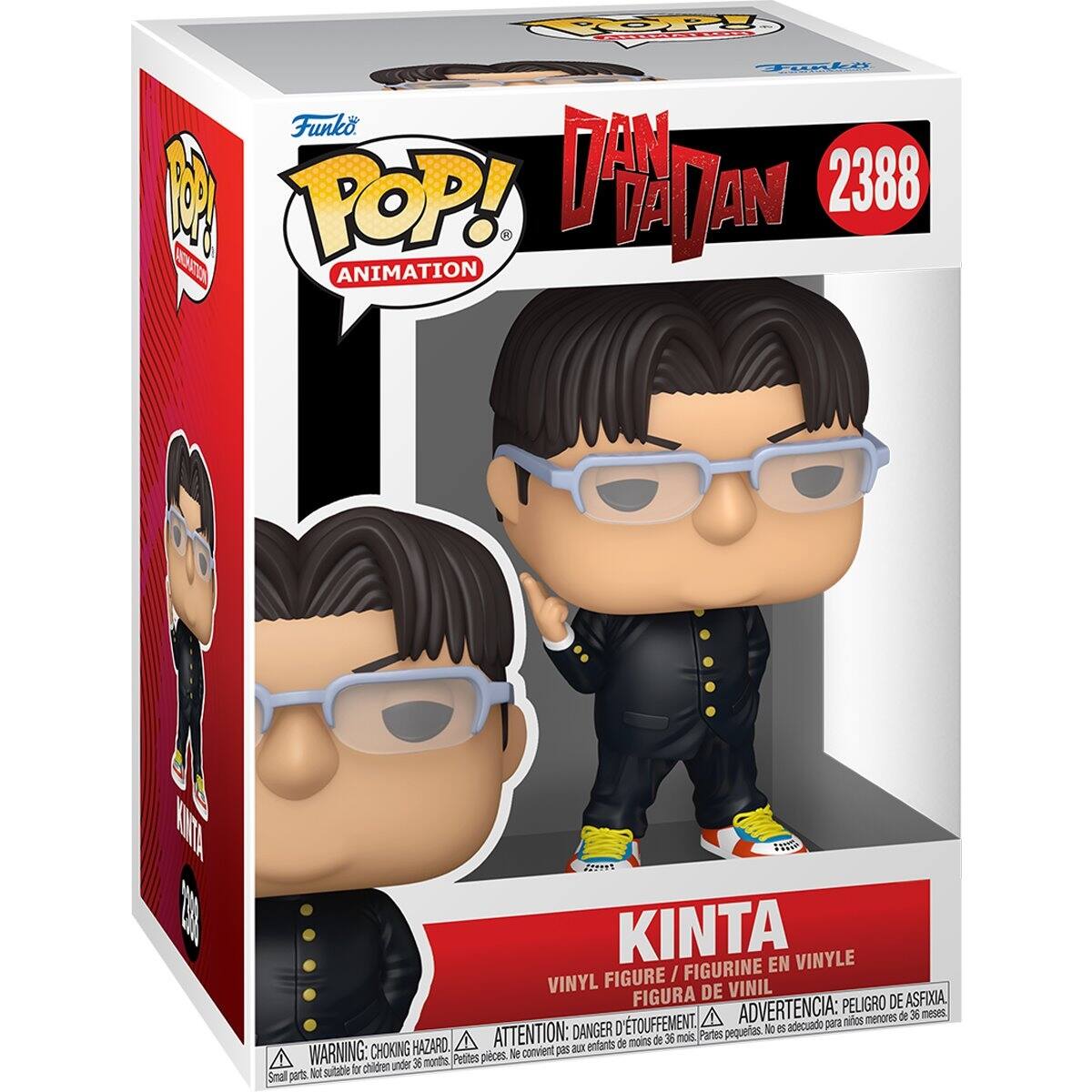 POP! Funko Funko ACCORD TOP! DRI MON 2388 ANIMATION  
KINTA FIGURINE EN VINYLE FIGURE / VINYL DE VINIL FIGURA  
ADVERTENCIA: PELIGRO DE ASFIXIA, menores de 36 meses TOUFFEMENT.  
adecuado para niños ATTENTION: DANGER D' Partes pequerias. No es de menos de 36 mois, WARNING: CHOKING HAZARD. convient pas aux enfants Petites pieces. Ne for children under 36 months. Small parts. Not suitable