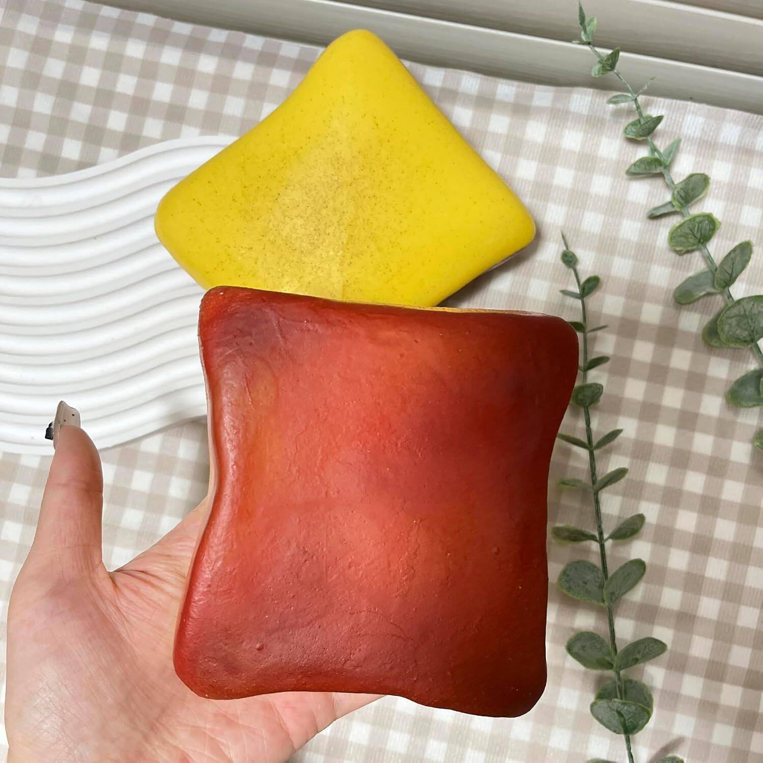 Back. Link - Link Bread Butter Squishy,Slow Rising Squishy - Yellow.