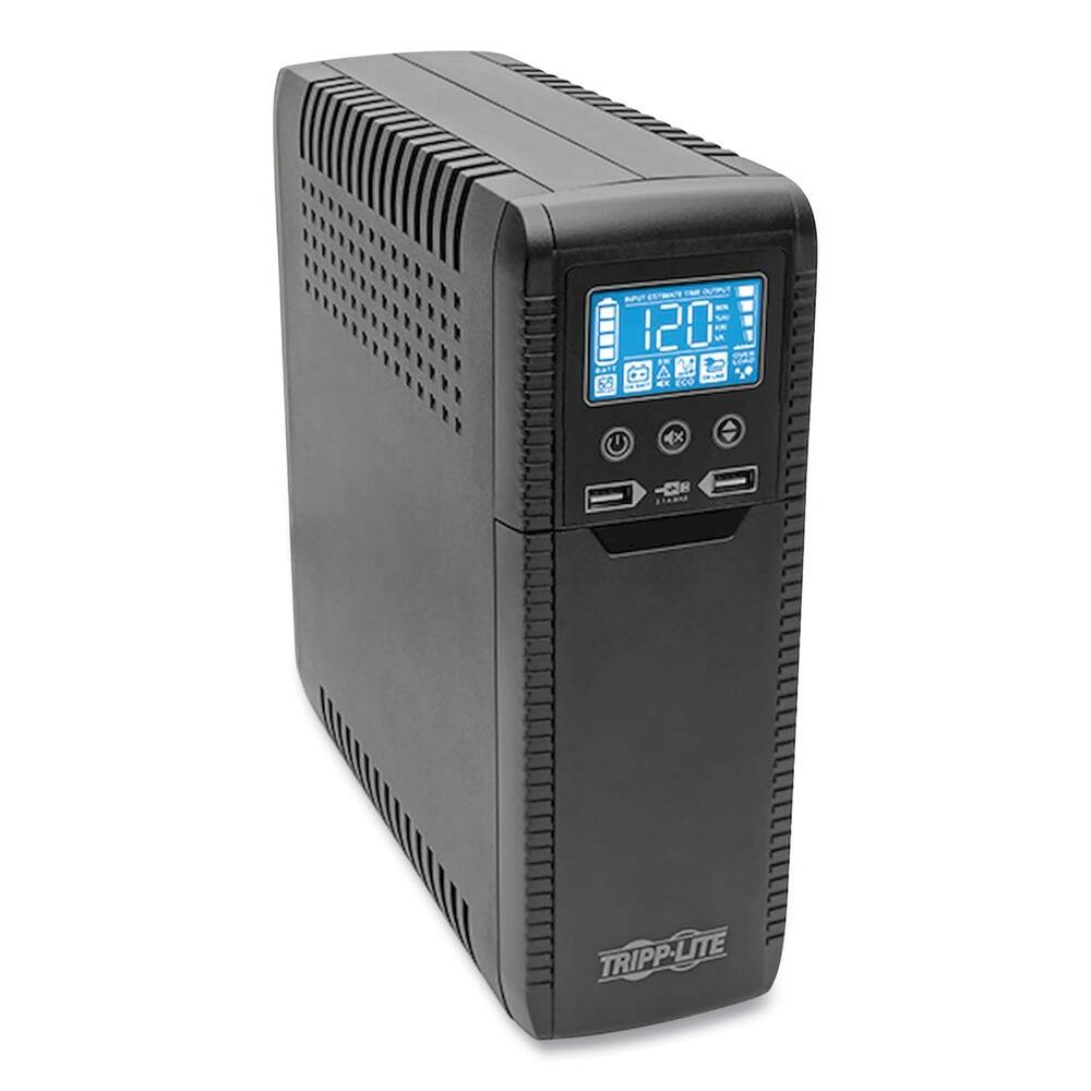 Tripp Lite - ECO1000LCD ECO Series 120V Single Phase 1000VA Corded/Cordless Automatic Voltage Regulator - Black price history on PriceWatchPro